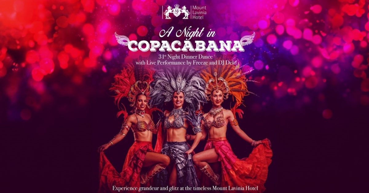 A Night In Copacabana; The 31st Night Dinner Dance Of Mount Lavinia