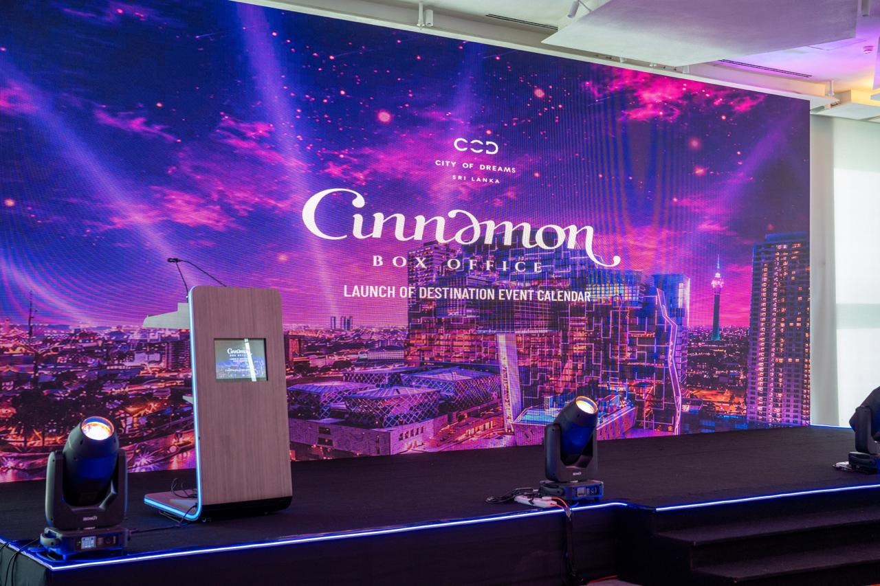 Cinnamon Box Office: Launch of Destination Event Calendar to Elevate Colombo’s Entertainment Landscape