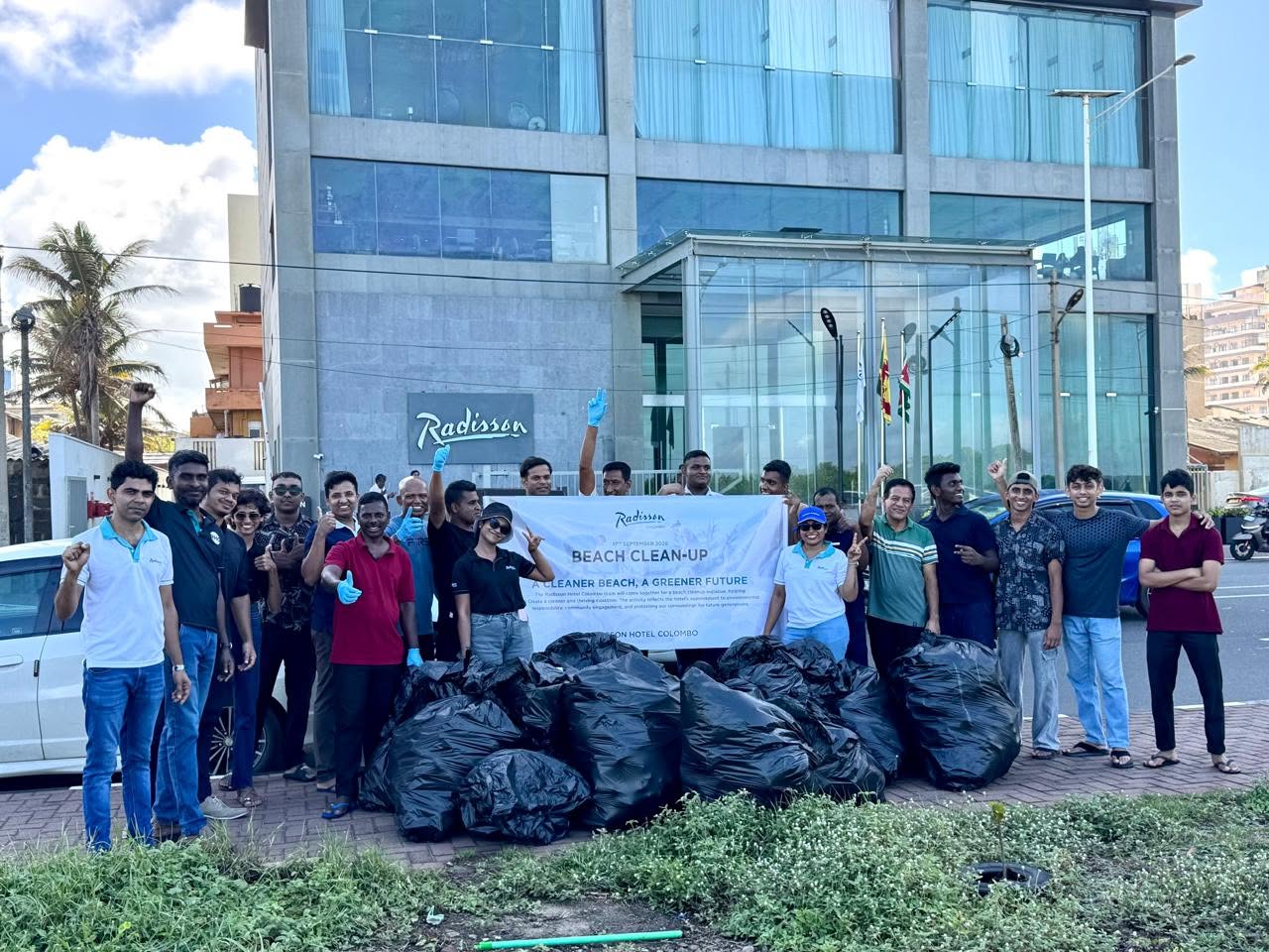 Radisson Blu Resort Galle, Radisson Hotel Kandy and Radisson Hotel Colombo Mark World Cleanup Day with Three Staff-Led Environmental Initiatives