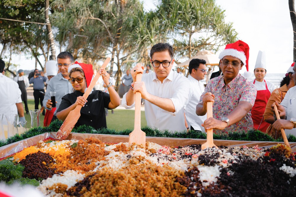 Weligama Bay Marriott Resort & Spa Welcomes the Festive Season with a Magical Cake Mixing Ceremony